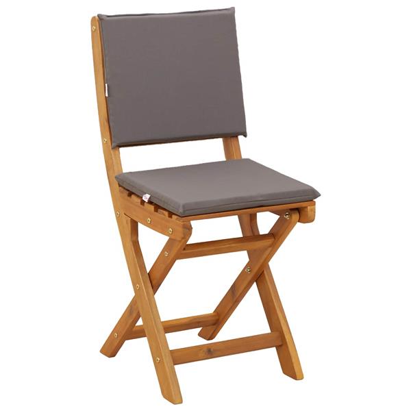 Grote foto vidaxl bistrostoelen voor buiten 4 pcs donkergrijs 38 x 46 x 85 cm tuin en terras tuinmeubelen