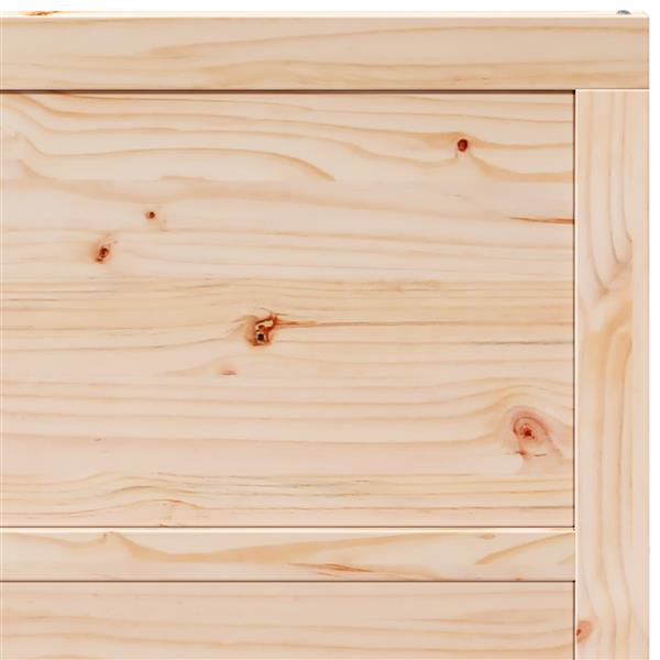 Grote foto vidaxl schuifdeur naturel 80 x 2 5 x 208 cm massief grenenhout doe het zelf en verbouw deuren en horren