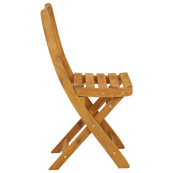 Grote foto vidaxl bistrostoelen voor buiten 4 pcs naturel 40 x 42 x 85 cm tuin en terras tuinmeubelen