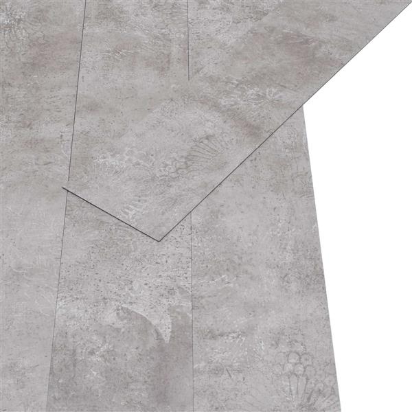 Grote foto vidaxl zelfklevende pvc vloerplanken 30 5 x 61 cm 28 pcs pvc aardgrijs doe het zelf en verbouw tegels