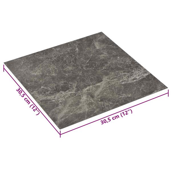 Grote foto vidaxl zelfklevende vloerplanken 30 5 x 30 5 cm 20 pcs pvc multikleur doe het zelf en verbouw tegels