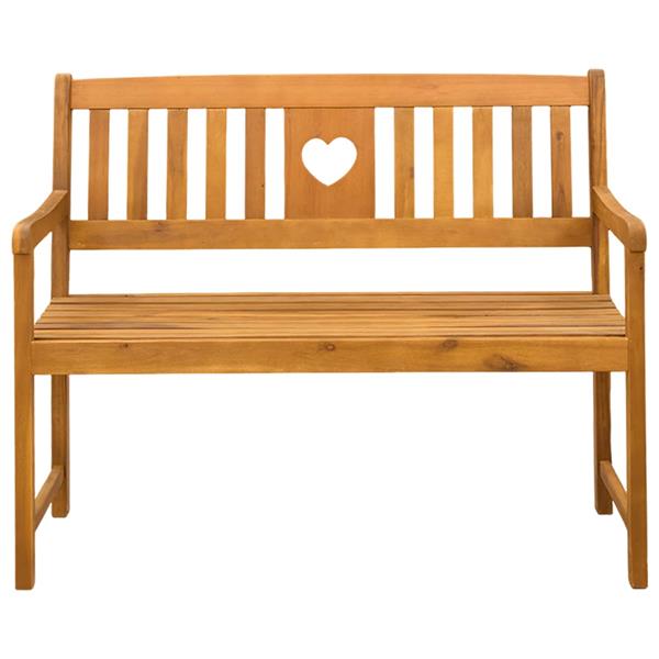 Grote foto vidaxl tuinbank naturel 110 x 55 5 x 90 cm massief acaciahout tuin en terras tuinmeubelen