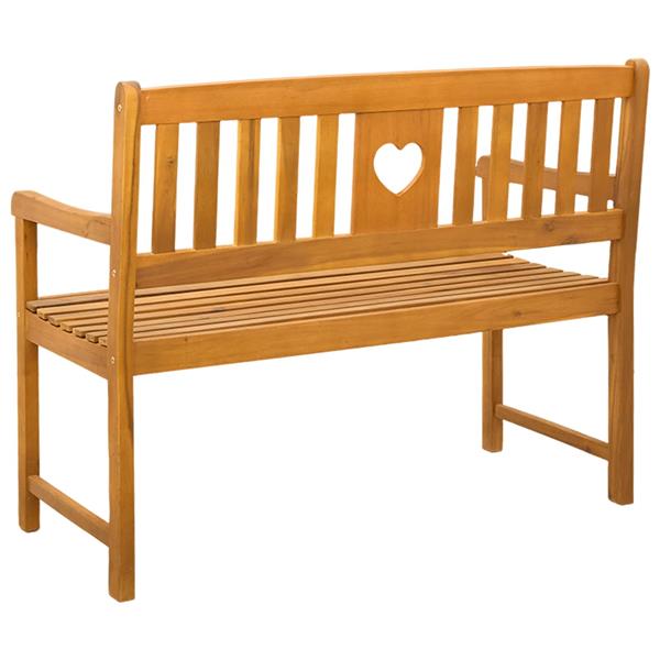 Grote foto vidaxl tuinbank naturel 110 x 55 5 x 90 cm massief acaciahout tuin en terras tuinmeubelen