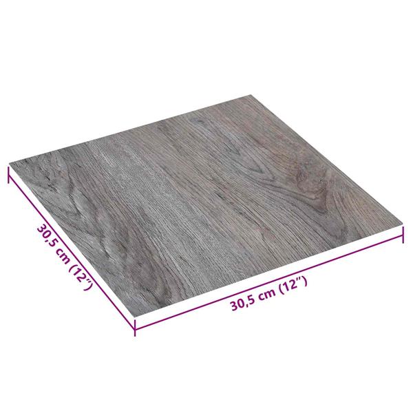 Grote foto vidaxl zelfklevende vloerplanken 30 5 x 30 5 cm 20 pcs pvc doe het zelf en verbouw tegels