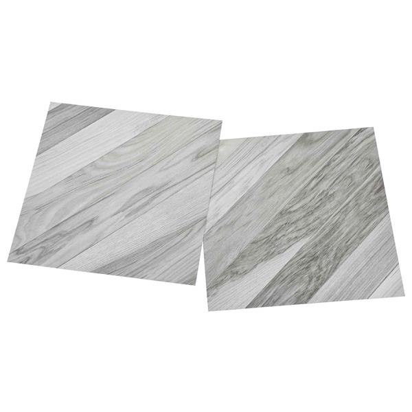 Grote foto vidaxl zelfklevende vloerplanken 30 5 x 30 5 cm 20 pcs pvc doe het zelf en verbouw tegels