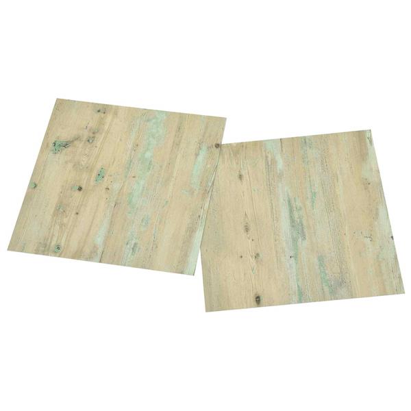Grote foto vidaxl zelfklevende vloerplanken 30 5 x 30 5 cm 20 pcs pvc licht bruin doe het zelf en verbouw tegels