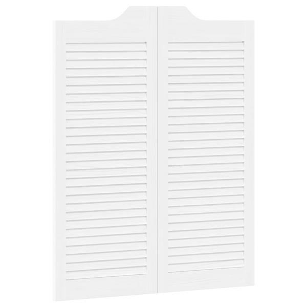 Grote foto vidaxl schuifdeuren wit 100 x 40 cm massief grenenhout doe het zelf en verbouw deuren en horren