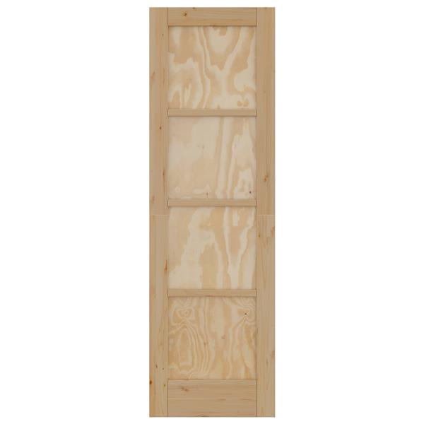 Grote foto vidaxl binnendeur naturel 61 x 198 5 cm multiplex doe het zelf en verbouw deuren en horren