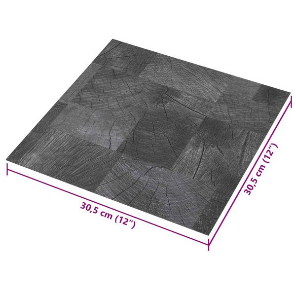 Grote foto vidaxl zelfklevende vloerplanken 30 5 x 30 5 cm 20 pcs pvc doe het zelf en verbouw tegels