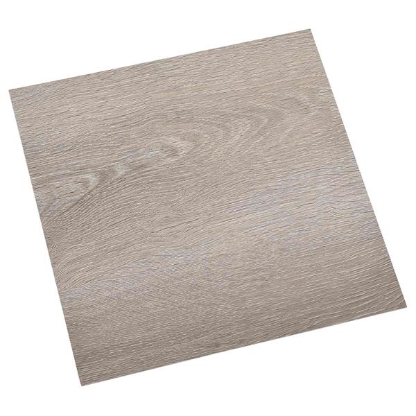 Grote foto vidaxl zelfklevende vloerplanken 30 5 x 30 5 cm 20 pcs pvc taupe doe het zelf en verbouw tegels