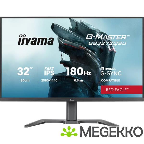 Grote foto iiyama g master gb3272qsu b1 32 quad hd ips 180hz gaming monitor computers en software overige computers en software