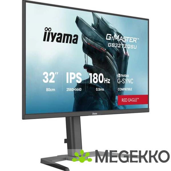 Grote foto iiyama g master gb3272qsu b1 32 quad hd ips 180hz gaming monitor computers en software overige computers en software