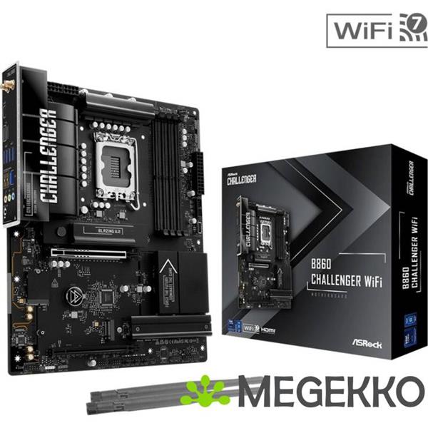 Grote foto asrock b860 challenger wifi computers en software moederborden