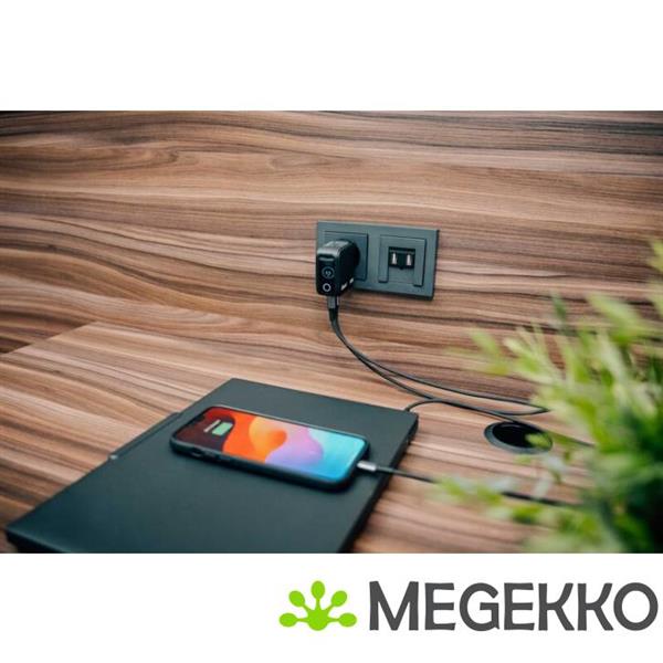 Grote foto verbatim mini gan charger 65w with display computers en software overige