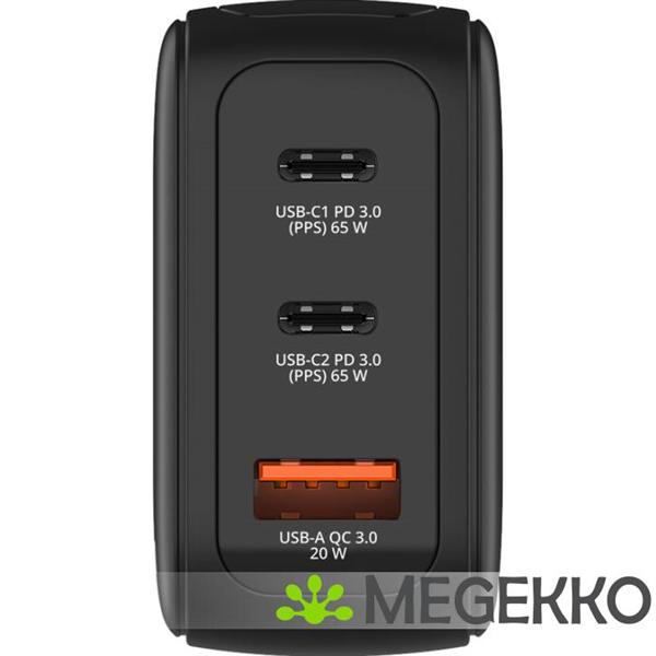 Grote foto verbatim mini gan charger 65w with display computers en software overige