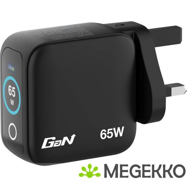 Grote foto verbatim mini gan charger 65w with display computers en software overige