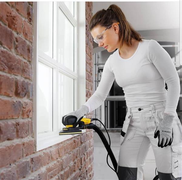 Grote foto mirka deos 663 cv electrische lichtgewicht handpalm delta schuurmachine met 3mm uitslag in doos gr doe het zelf en verbouw materialen en producten