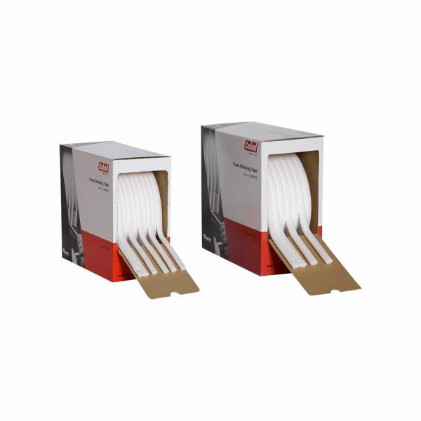 Grote foto colad foam masking tape soft tape schuim voor het afdichten van naden bij het verfspuiten per rol 90 doe het zelf en verbouw materialen en producten