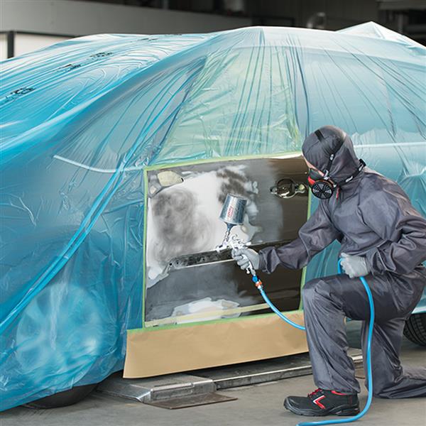 Grote foto colad dampdoorlatende folie 600 cm breed x 100 meter 12 micron 6375 6 doe het zelf en verbouw materialen en producten