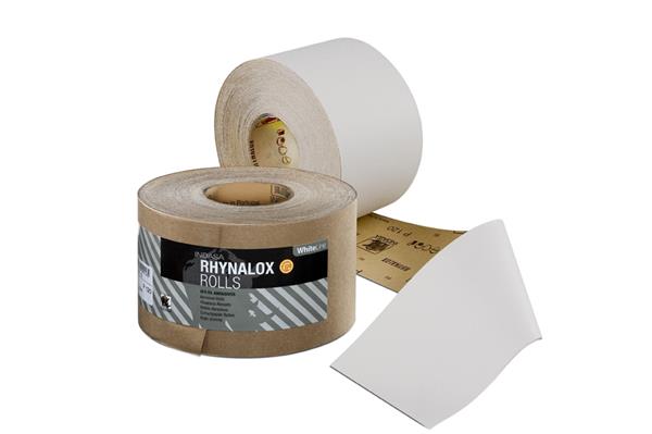 Grote foto indasa rhynalox rhynodry white line rol 95mm breed ir95 xxx doe het zelf en verbouw materialen en producten