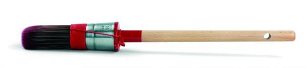 Grote foto goudhaantje purple synthetische patentpuntkwast met inox bus purple type 286 voor watergedragen verf doe het zelf en verbouw materialen en producten