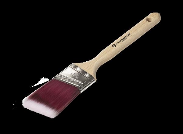 Grote foto staalmeester exquisite pearl angled purdy platte besnijkwast voor besnijden van muurverf rabatwerk doe het zelf en verbouw materialen en producten