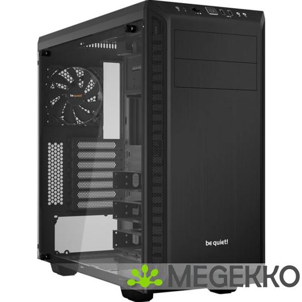 Grote foto be quiet pure base 600 window zwart computers en software behuizingen en kasten