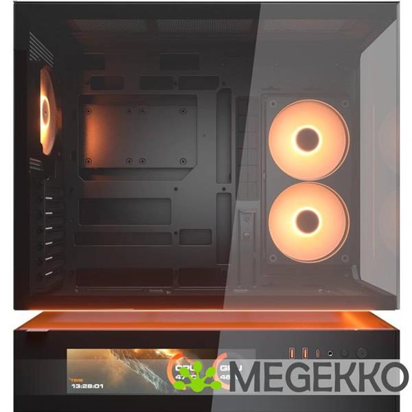 Grote foto cougar gaming cfv235 vision midi tower zwart computers en software behuizingen en kasten