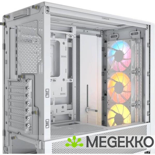 Grote foto corsair frame 4000d rs argb white computers en software behuizingen en kasten