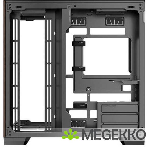 Grote foto antec c8 curve wood computers en software behuizingen en kasten