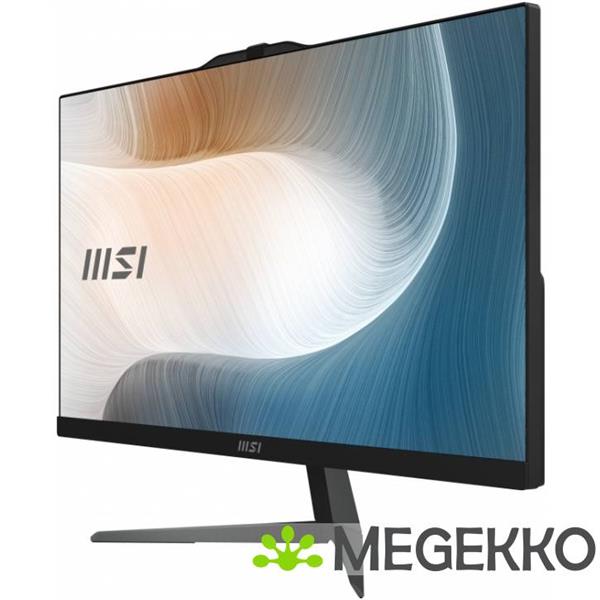 Grote foto msi modern am242 1m 1219eu 24 core 5 120u all in one pc computers en software overige computers en software