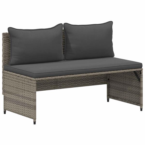 Grote foto vidaxl buiten bankenset 4 aantal zitplaatsen 4 pcs 55 x 30 x 39 cm tuin en terras tuinmeubelen