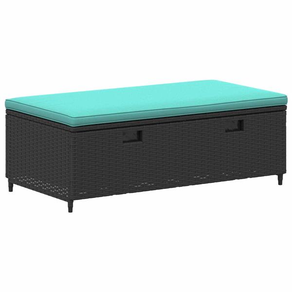 Grote foto vidaxl buiten bankenset 4 aantal zitplaatsen 4 pcs 55 x 30 x 39 cm tuin en terras tuinmeubelen