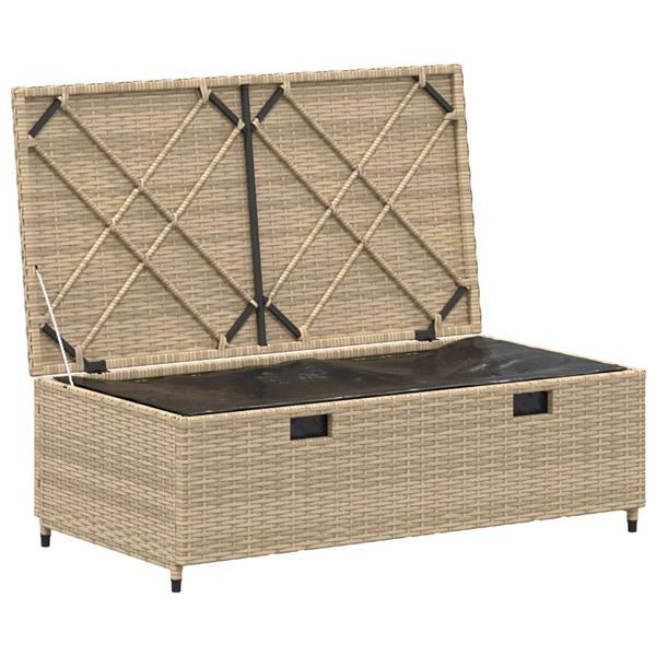 Grote foto vidaxl buiten bankenset 4 aantal zitplaatsen 4 pcs 55 x 30 x 39 cm tuin en terras tuinmeubelen