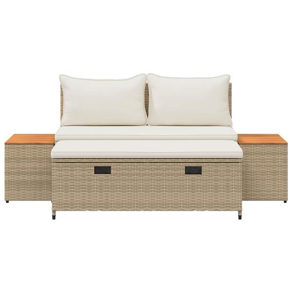 Grote foto vidaxl buiten bankenset 4 aantal zitplaatsen 4 pcs 55 x 30 x 39 cm tuin en terras tuinmeubelen