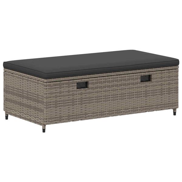 Grote foto vidaxl buiten bankenset 4 aantal zitplaatsen 4 pcs 55 x 30 x 39 cm tuin en terras tuinmeubelen