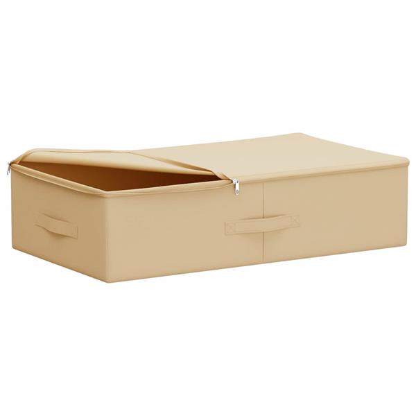 Grote foto vidaxl opbergbox 6 pcs cr mekleurig 70 x 40 x 18 cm nonwoven stof doe het zelf en verbouw materialen en producten