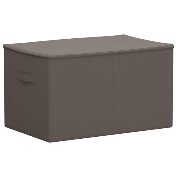 Grote foto vidaxl opbergbox 24 pcs grijs 60 x 43 x 35 cm nonwoven stof doe het zelf en verbouw materialen en producten