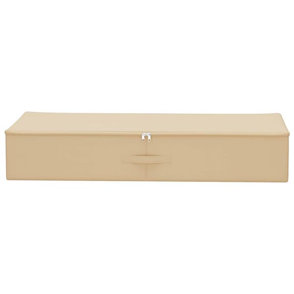 Grote foto vidaxl opbergbox 2 pcs cr mekleurig 100 x 50 x 18 cm nonwoven stof doe het zelf en verbouw materialen en producten