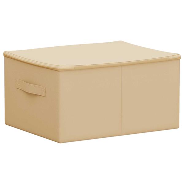 Grote foto vidaxl opbergbox 24 pcs cr mekleurig 43 x 34 x 23 cm nonwoven stof doe het zelf en verbouw materialen en producten