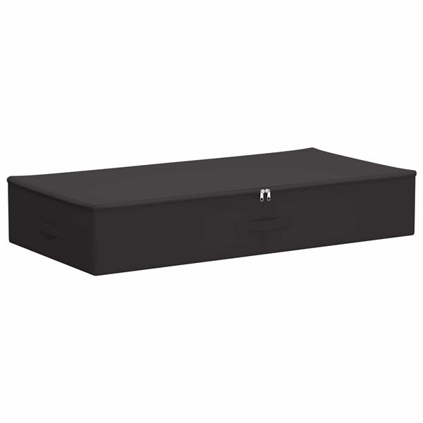 Grote foto vidaxl opbergbox antracietkleurig 100 x 50 x 18 cm nonwoven stof doe het zelf en verbouw materialen en producten