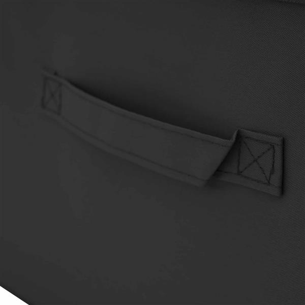 Grote foto vidaxl opbergbox 6 pcs antracietkleurig 60 x 43 x 35 cm nonwoven stof doe het zelf en verbouw materialen en producten