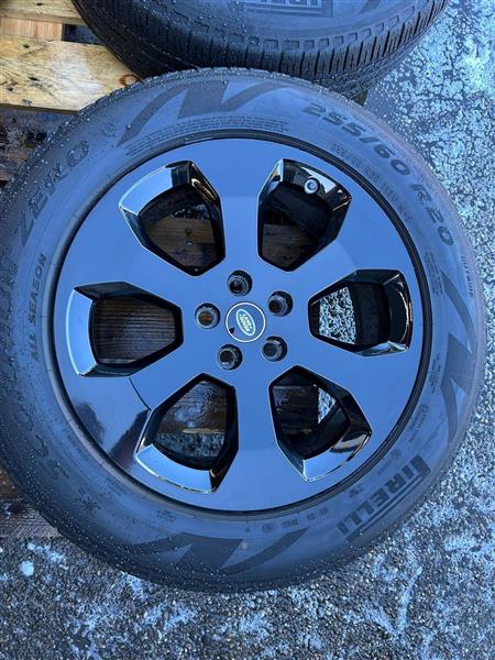 Grote foto landrover defender velgen met banden 20 inch auto onderdelen overige auto onderdelen