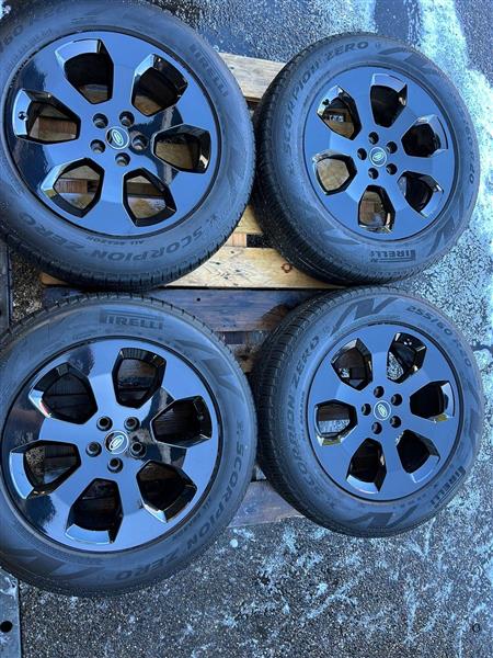 Grote foto landrover defender velgen met banden 20 inch auto onderdelen overige auto onderdelen