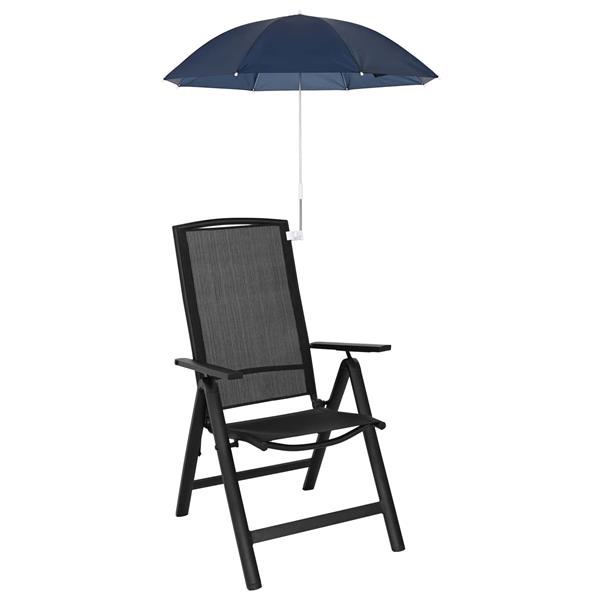 Grote foto vidaxl parasol met klem 2 pcs marineblauw 105 x 86 cm 170t polyester tuin en terras overige tuin en terras