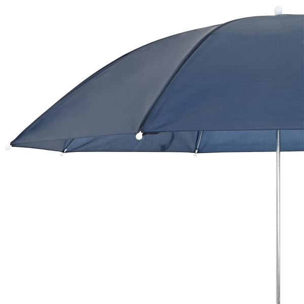 Grote foto vidaxl parasol met klem 2 pcs marineblauw 105 x 86 cm 170t polyester tuin en terras overige tuin en terras