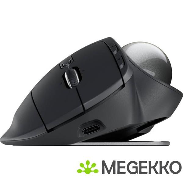 Grote foto logitech mx ergo s muis kantoor rechtshandig rf draadloos bluetooth optisch 2048 dpi computers en software overige computers en software