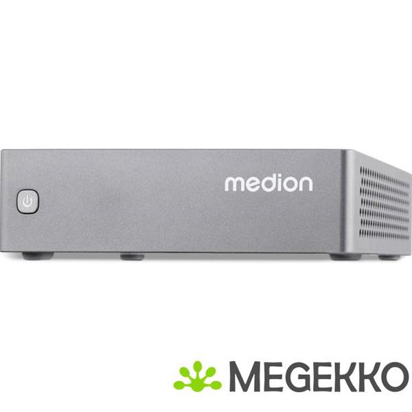 Grote foto medion s06 md35315 intel core i3 i3 1315u 8gb 512gb mini pc zonder os zilver computers en software overige computers en software