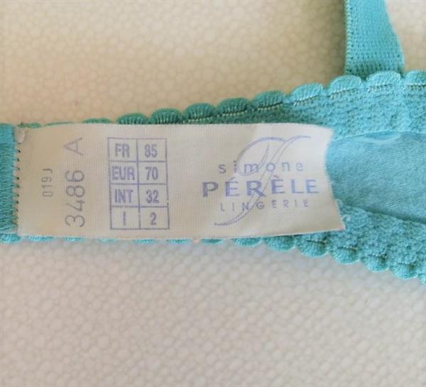 Grote foto chique turquoise bh simone perele 70a kleding dames ondergoed en lingerie merkkleding