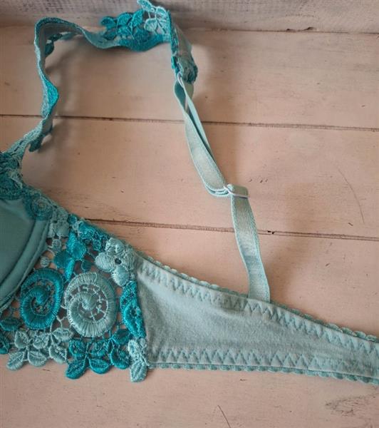 Grote foto chique turquoise bh simone perele 70a kleding dames ondergoed en lingerie merkkleding
